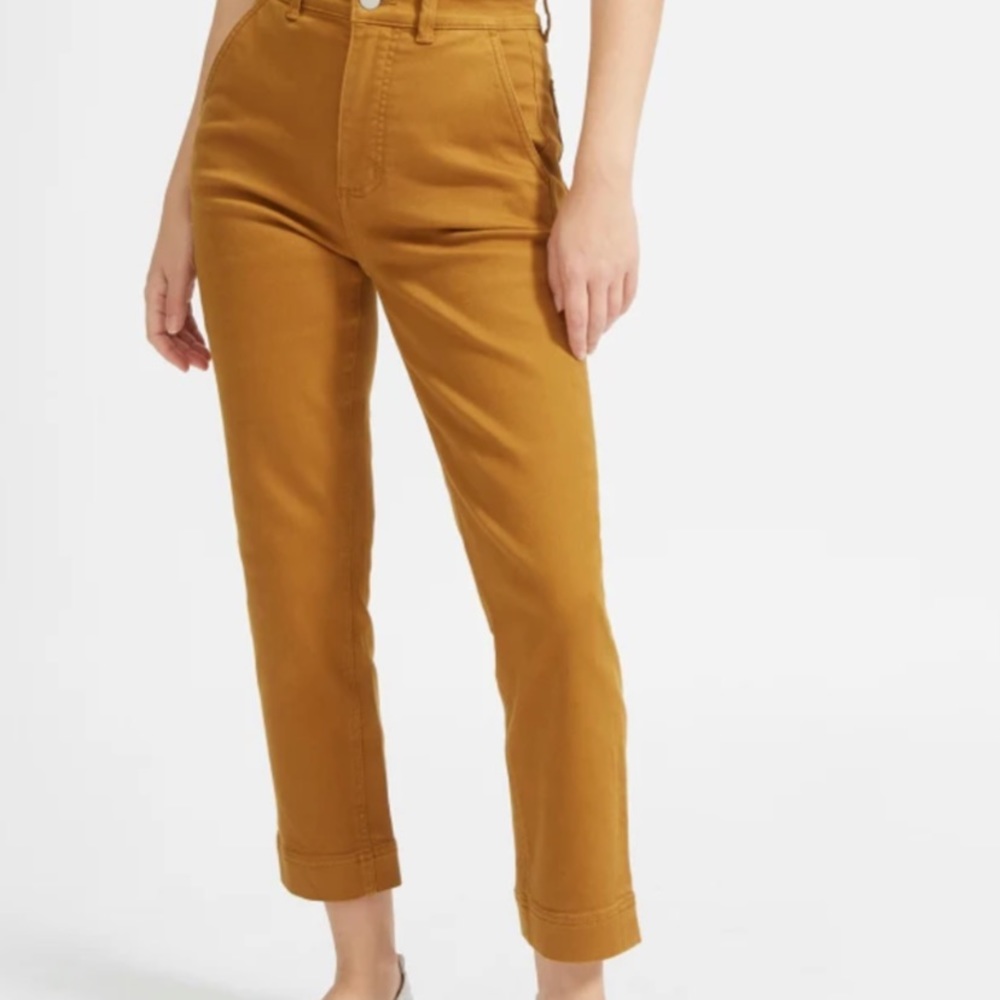 Everlane slim leg crop